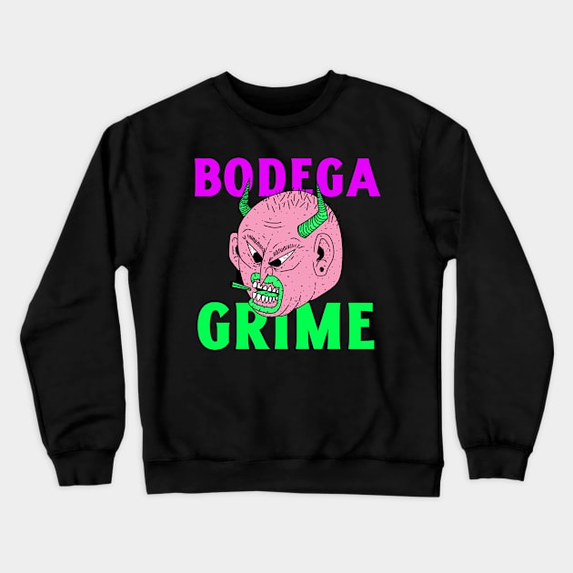 Bodega Grime Nihilist Absurd Silly Dark Humor T-Shirt Crewneck Sweatshirt by TV Dinners